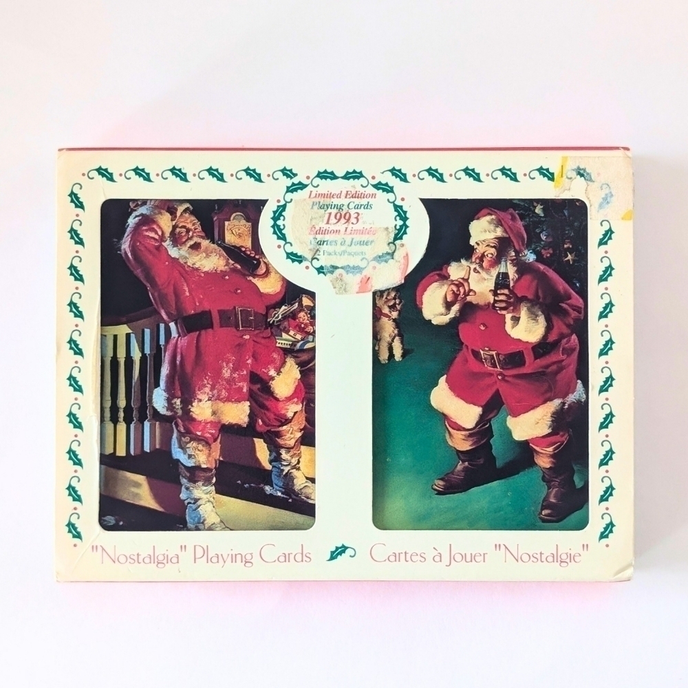 Vintage Coca-Cola Nostalgia Playing Cards Brand New